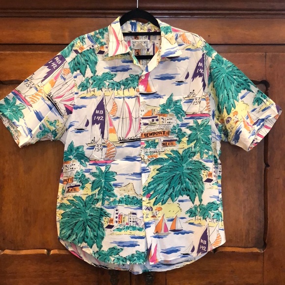 Clearance Vintage Mens Newport Blue 